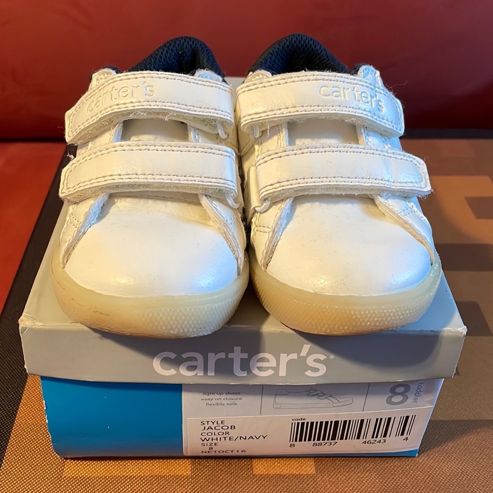 Carter’s toddler white sneaker